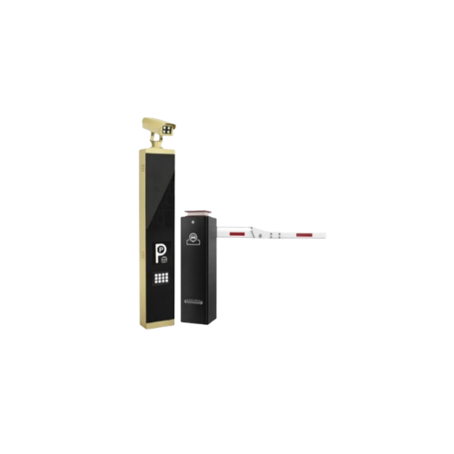 Smart Parking Gate with AI CAM Display