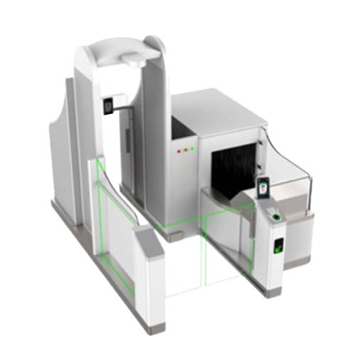 Automatic Gate Entry And Exit (Double Door) With Handheld Luggage Inspection System